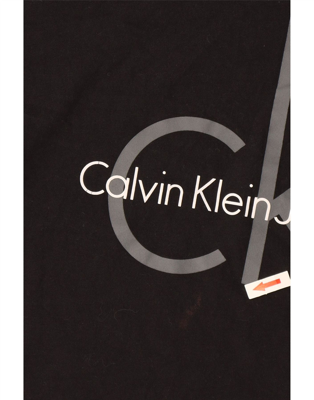 Męska koszulka graficzna Calvin Klein Jeans Top Medium Black