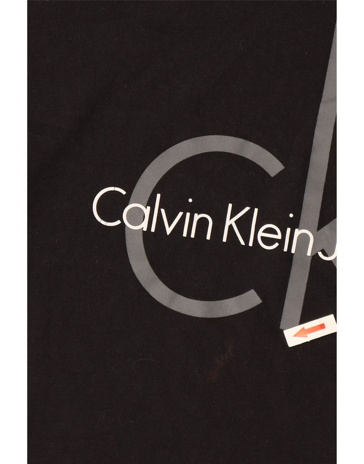 Męska koszulka graficzna Calvin Klein Jeans Top Medium Black