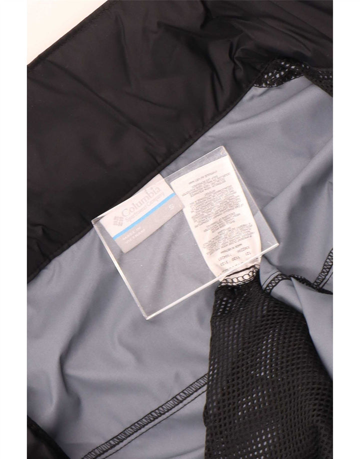 Męska kurtka przeciwdeszczowa Columbia UK 36 Small Black Nylon