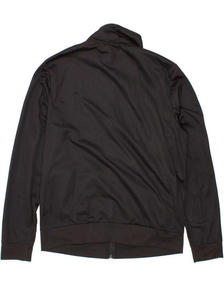 KAPPA Womens Tracksuit Top Jacket UK 18 XL Black Polyester Vintage Kappa and Second-Hand Kappa from Messina Hembry 