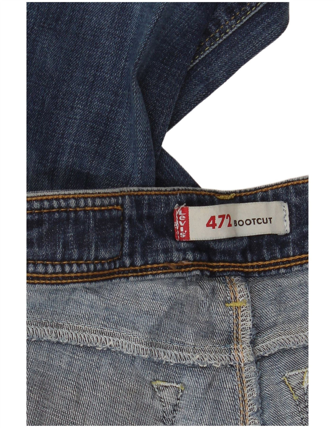 Damskie jeansy Levi's 472 Bootcut W28 L27 Niebieskie