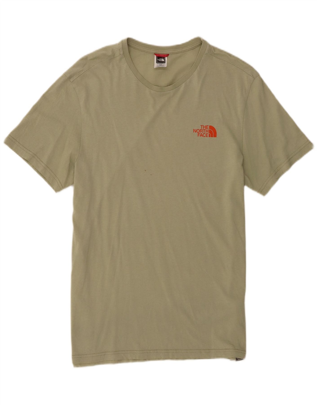 T-shirt męski The North Face, bawełniany kolor khaki