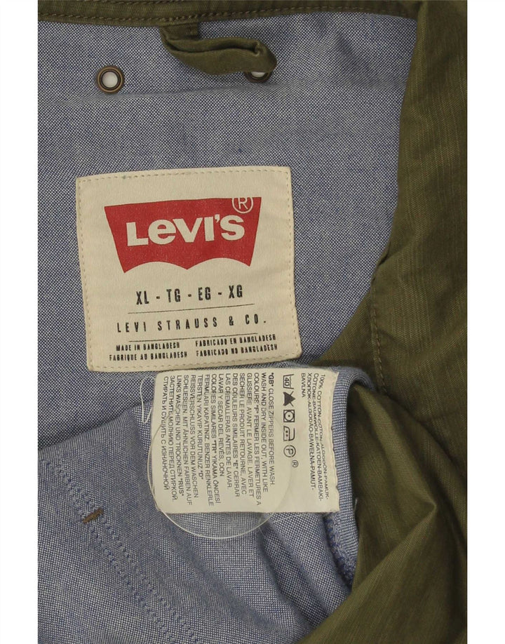 Męska kurtka użytkowa Levi's UK 42 XL, bawełniana khaki