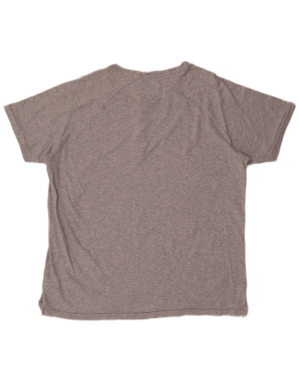 T-shirt męski Tommy Hilfiger Top XL, szary, bawełniany