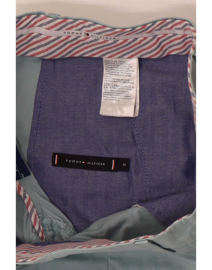 Męskie spodenki Chino Tommy Hilfiger W32 Średni niebieski, bawełniany