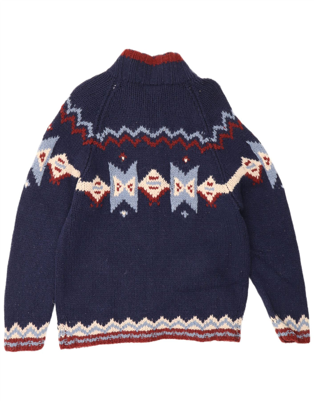 Sweter męski S. Moritz XL, niebieski, Fair Isle Wool