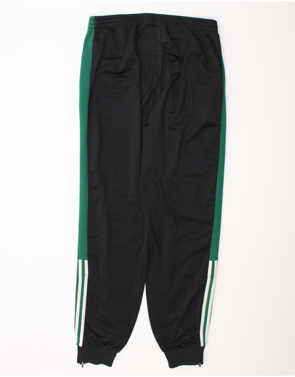Męskie spodnie dresowe Adidas Joggers UK 44/46 Duży czarny blok kolorów