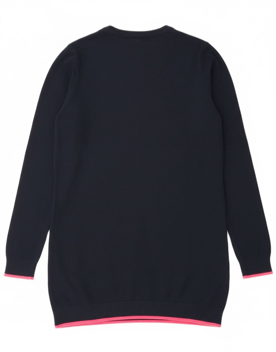 Damski sweter Superdry z okrągłym wycięciem pod szyją, UK 12, średni granatowy