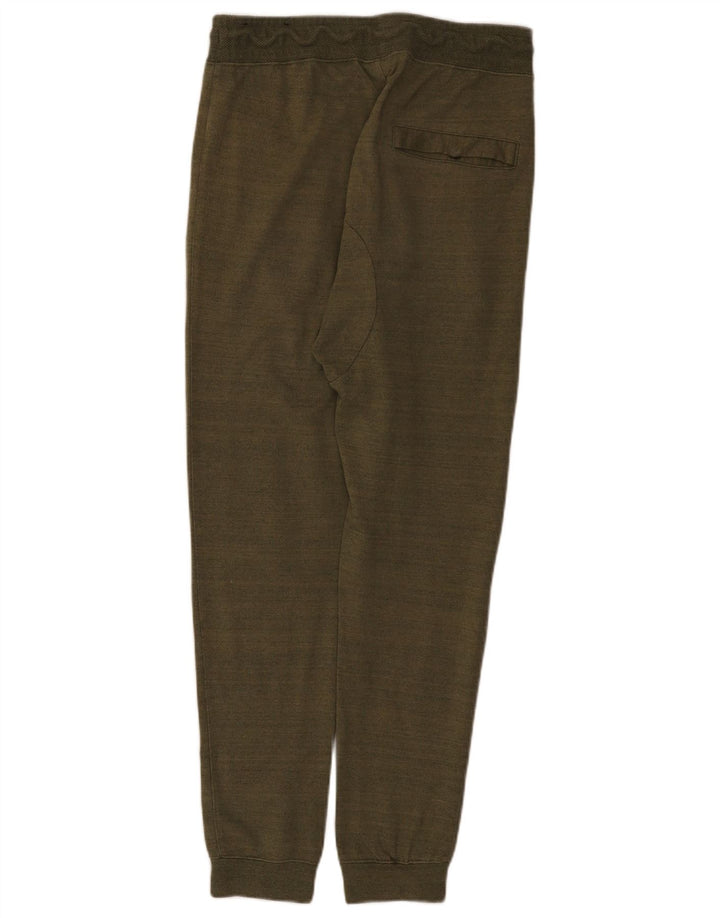 Męskie spodnie dresowe Nike, joggery, małe, bawełniane w kolorze khaki