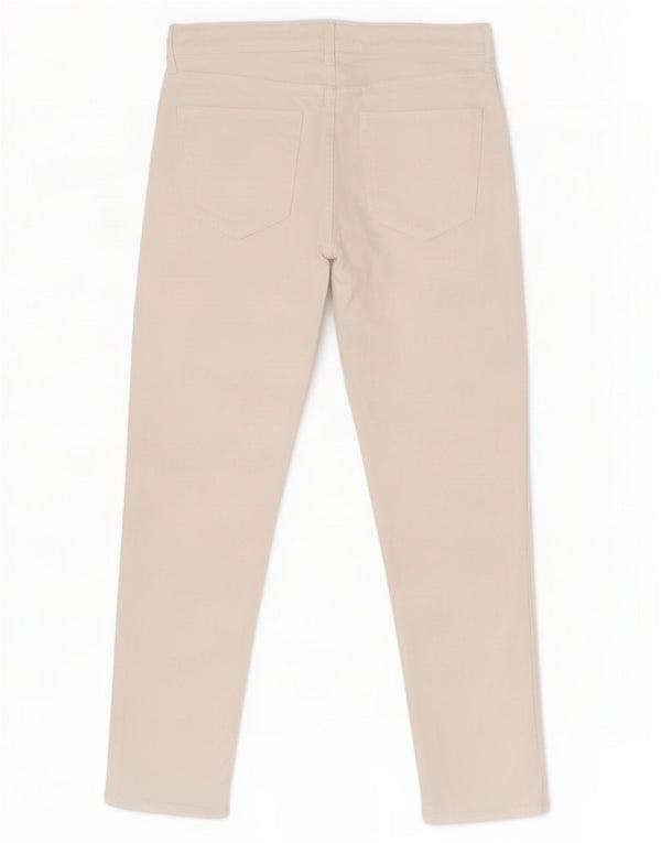 Damskie jeansy Gap Slim W26 L26 Biała bawełna