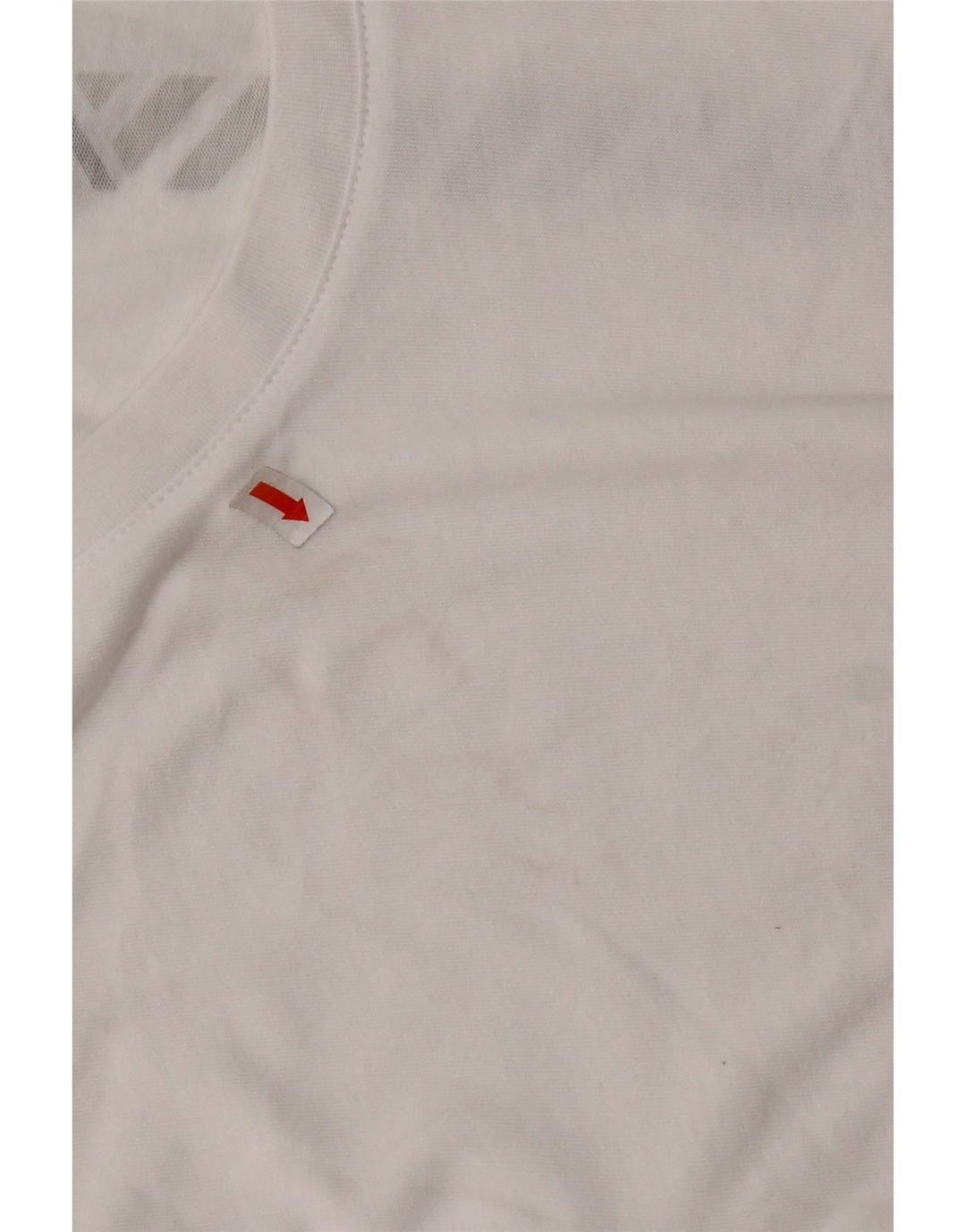 Damska koszulka o krótkim kroju z grafiką NEW BALANCE Top UK 10, mała, biała, bawełniana