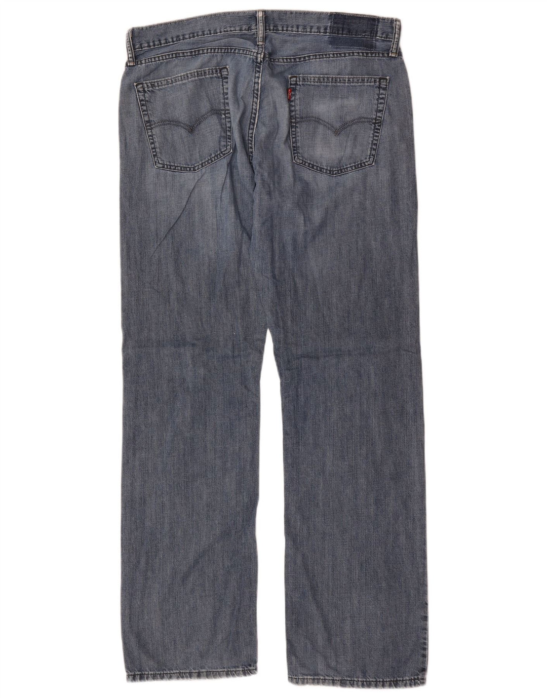 Damskie proste dżinsy Levi's W36 L34 Niebieskie bawełniane