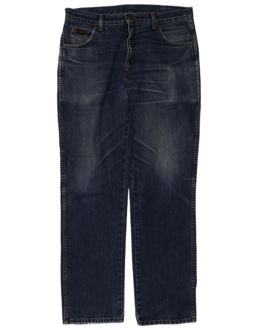 Męskie jeansy Wrangler Texas Straight W36 L32 Niebieskie bawełniane