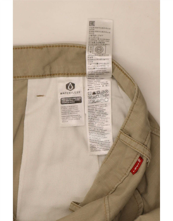 Męskie spodenki cargo Levi's W38 XL beżowa bawełna