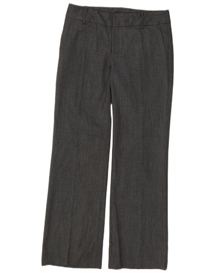Damskie proste spodnie garniturowe Zara EU 38 Small W28 L31 Szary poliester