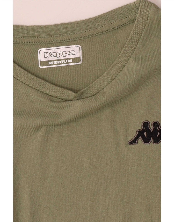 Męski T-shirt Kappa Top, średni zielony