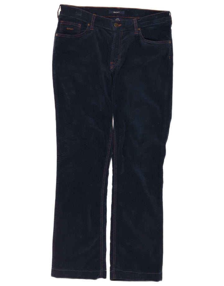 Damskie jeansy Bootcut Gant Carol W29 L28 Granatowe, bawełniane