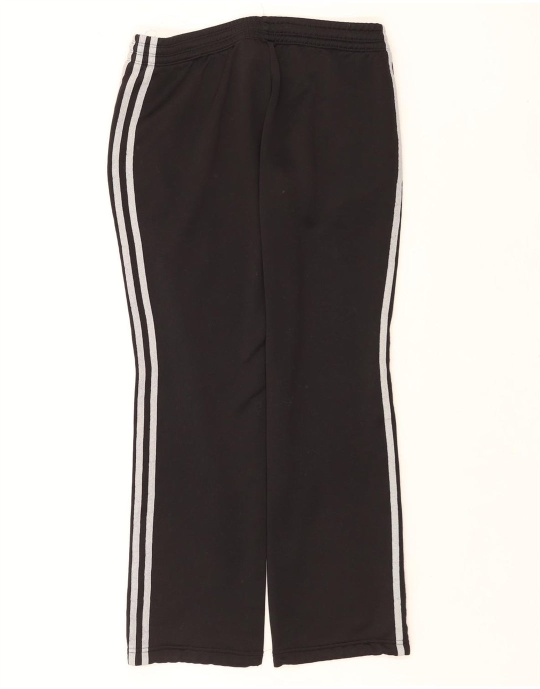 Damskie spodnie dresowe Adidas UK 8/10, małe, czarne, poliestrowe