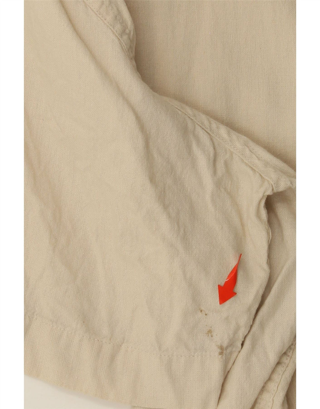 Koszula męska z krótkim rękawem WRANGLER, duża, beżowa, lniana