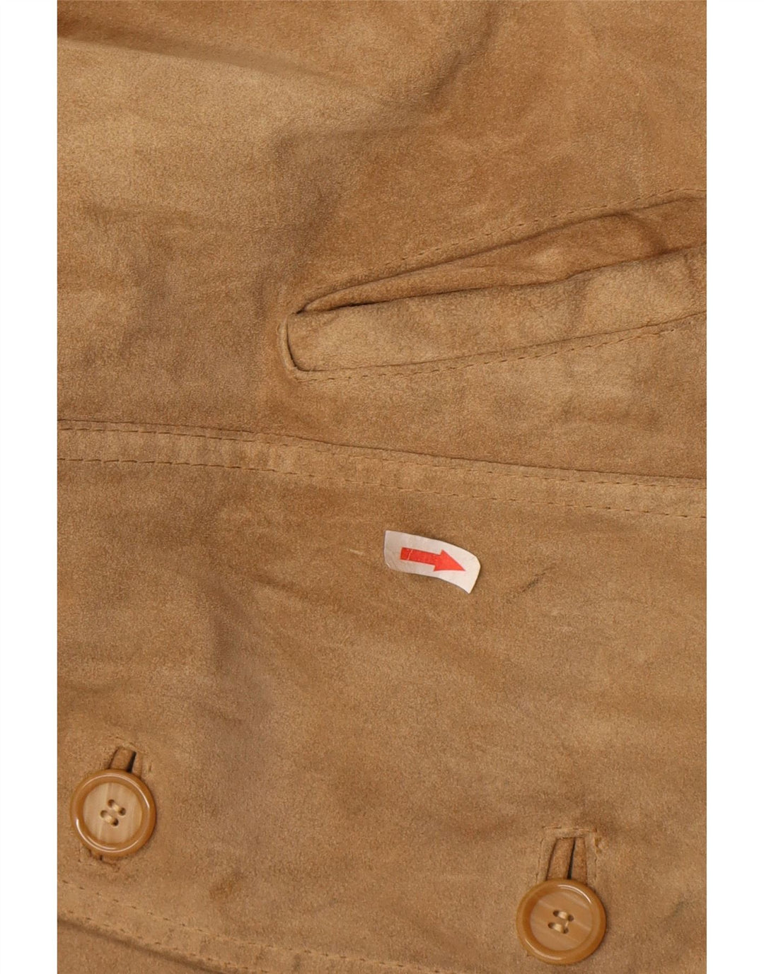 Zamszowa kurtka męska Terranova UK 38 średni beż