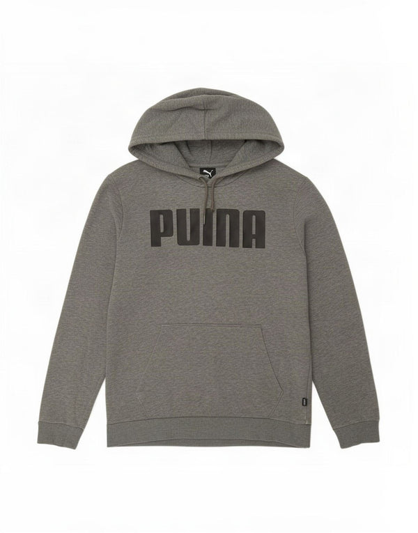 Męska bluza z kapturem Puma z grafiką, mała, szara