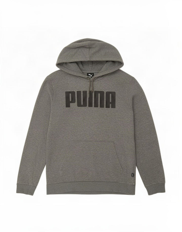Męska bluza z kapturem Puma z grafiką, mała, szara