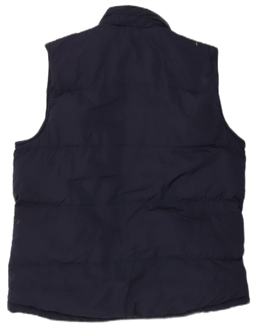 Crew Clothing Męska wyściełana kamizelka UK 38 Średni granatowy poliester