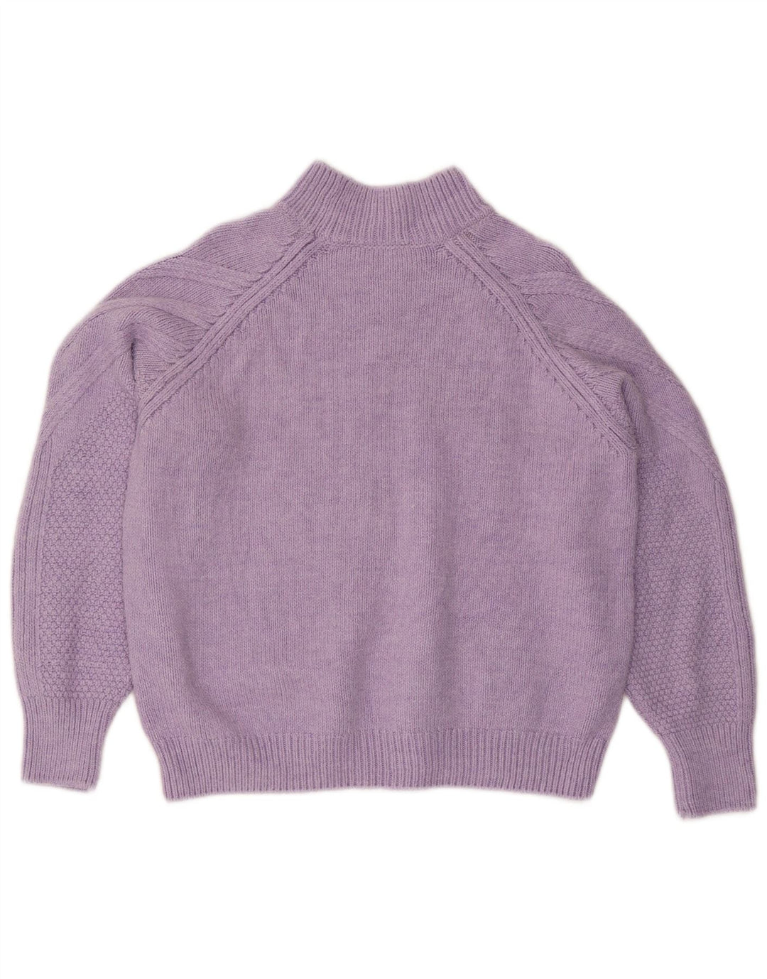 Marks & Spencer Damski sweter z golfem UK 14, średni fiolet