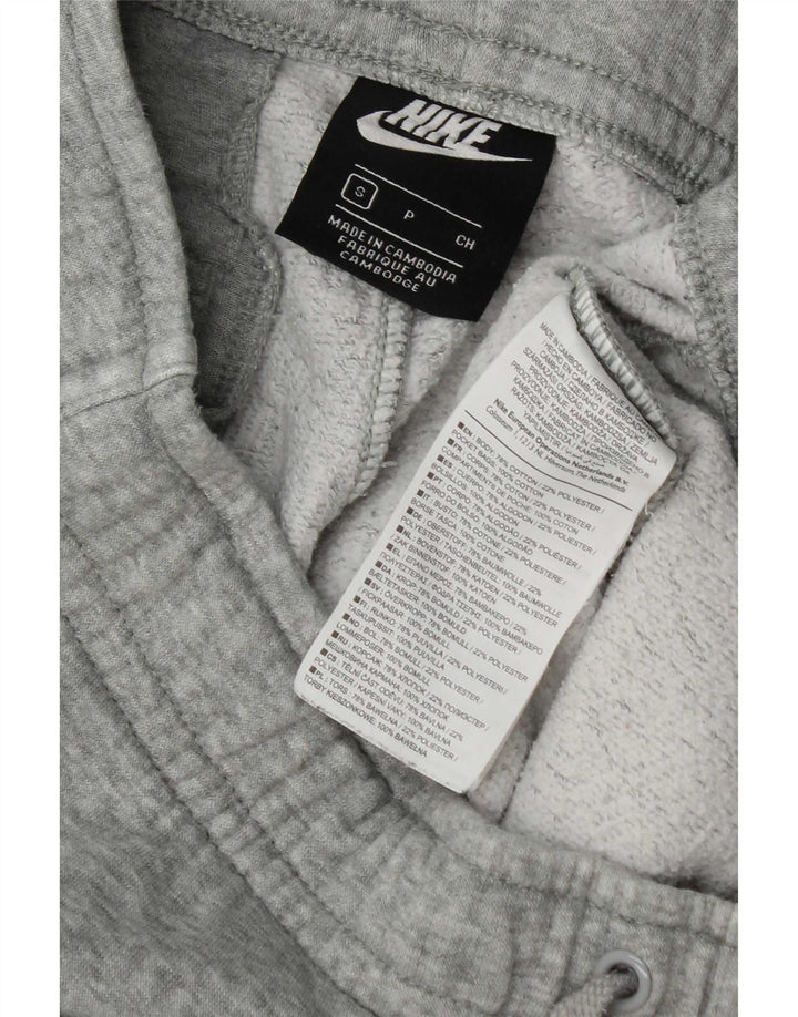 Męskie spodnie dresowe Nike, małe, szare, bawełniane