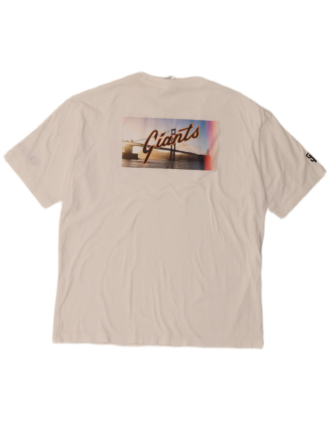 Męski T-shirt z grafiką Champion San Francisco, mały, biały
