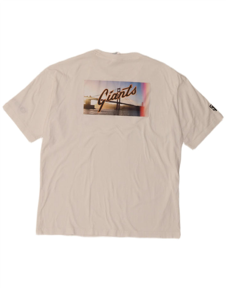 Męski T-shirt z grafiką Champion San Francisco, mały, biały