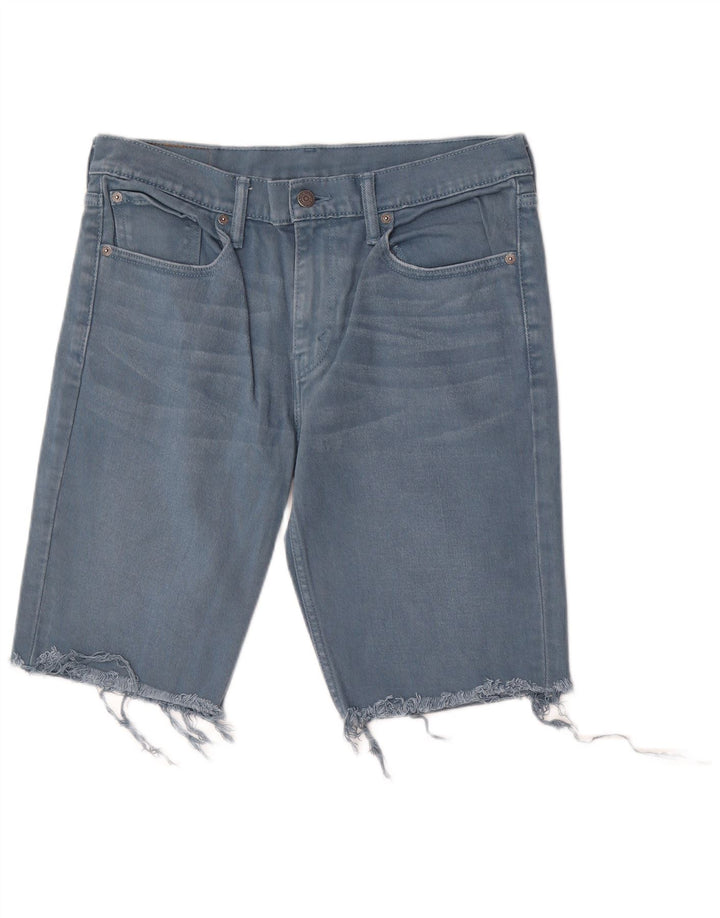 Męskie spodenki jeansowe Levi's 511 W33 Średnioniebieskie, bawełniane