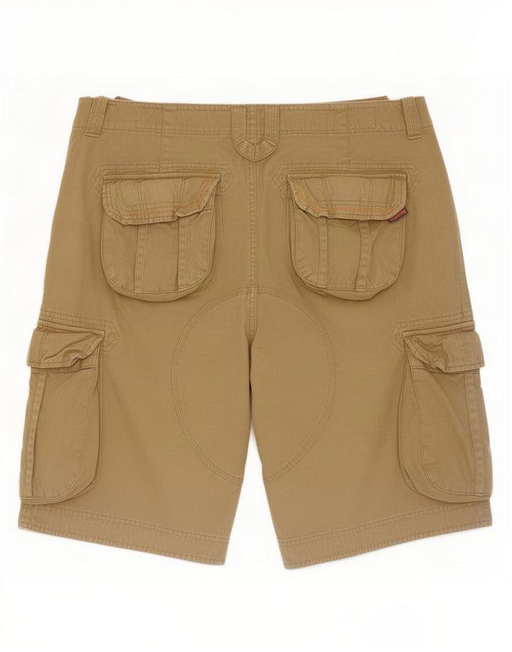 Męskie spodenki cargo Superdry 2XL W40 Beżowa bawełna