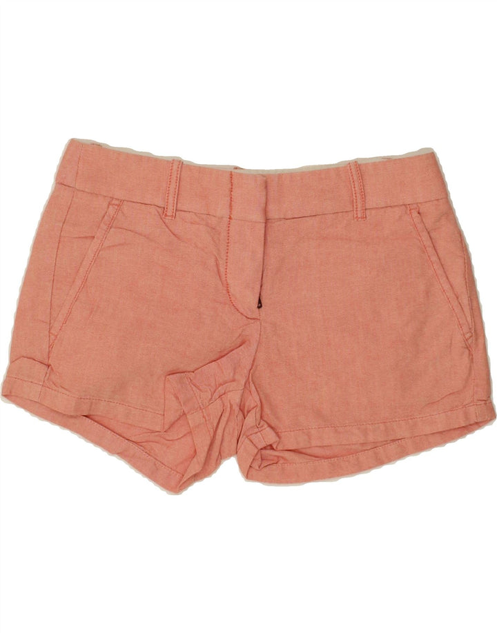 J. CREW Womens Chino Shorts US 00 2XS W23  Pink Vintage J. Crew and Second-Hand J. Crew from Messina Hembry 