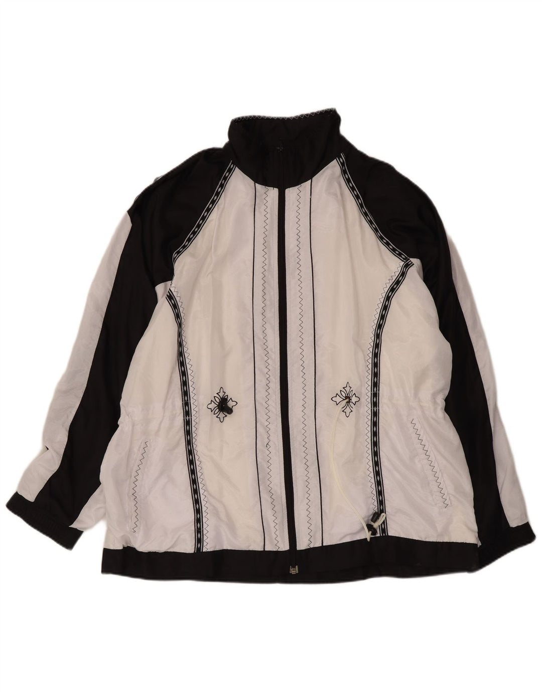 Damska kurtka wiatrówka Trooper UK 20 2XL w kolorze białym