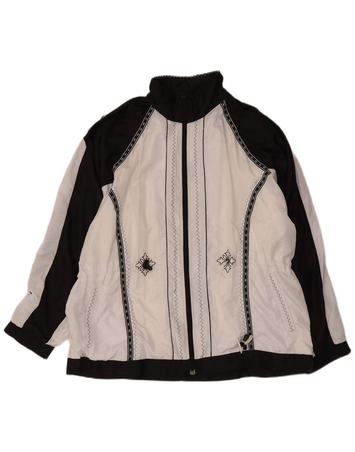 Damska kurtka wiatrówka Trooper UK 20 2XL w kolorze białym