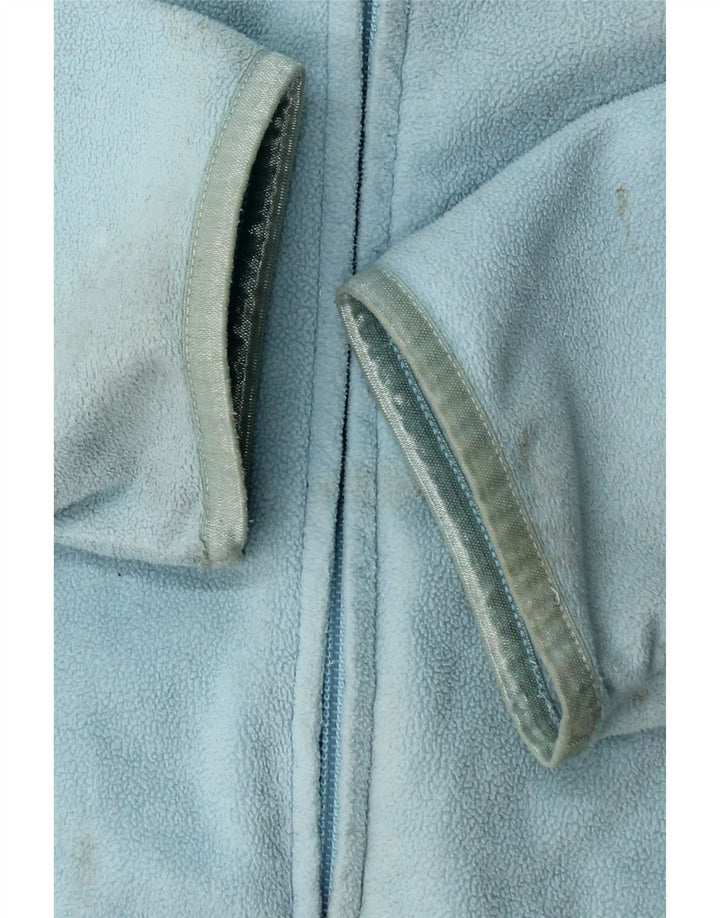 Damska kurtka polarowa z kapturem Reebok UK 18 XL, niebieska, poliester