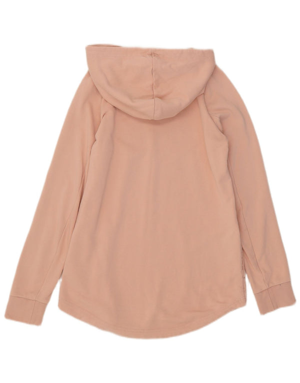 Damska bluza z kapturem Adidas Graphic UK 12/14 Średnia różowa bawełna