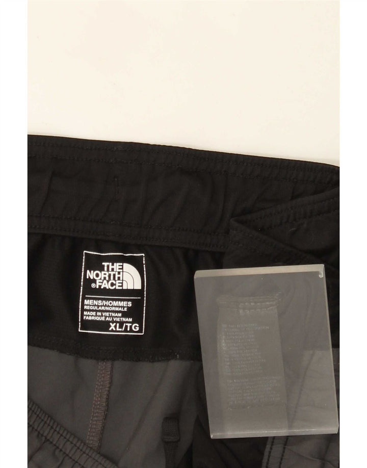 Męskie spodenki sportowe The North Face XL, szary, poliester z blokami kolorów