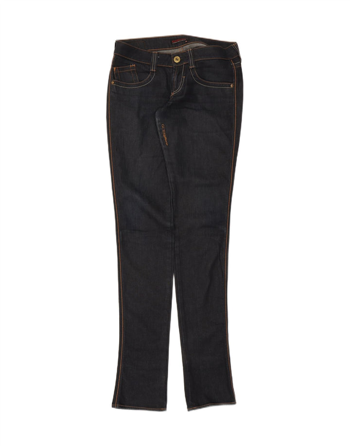 Jeansy damskie Guess Slim Bootcut W29 L37 Granatowe, bawełniane