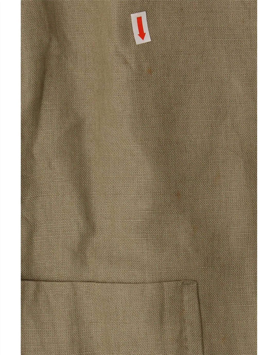 Marks & Spencer Męska marynarka zapinana na 3 guziki UK 40, średnia, lniana khaki