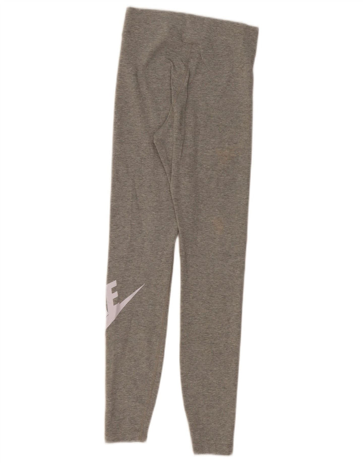 Damskie legginsy Nike Graphic UK 6 XS, szare
