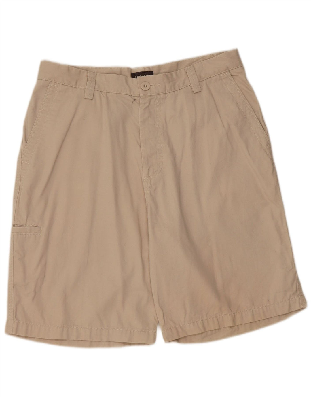 Męskie spodenki cargo Dockers W34, duże, beżowe, bawełniane