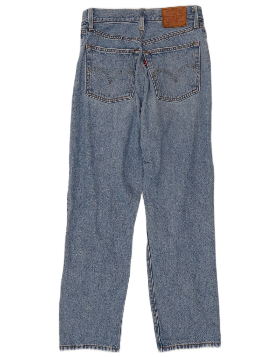Damskie jeansy Levi's 501 w trudnej sytuacji W26 L26 Niebieskie