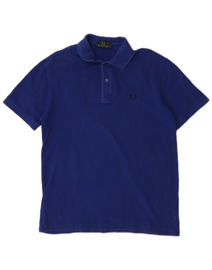 Męska koszulka polo Fred Perry, średnia, granatowa, bawełniana
