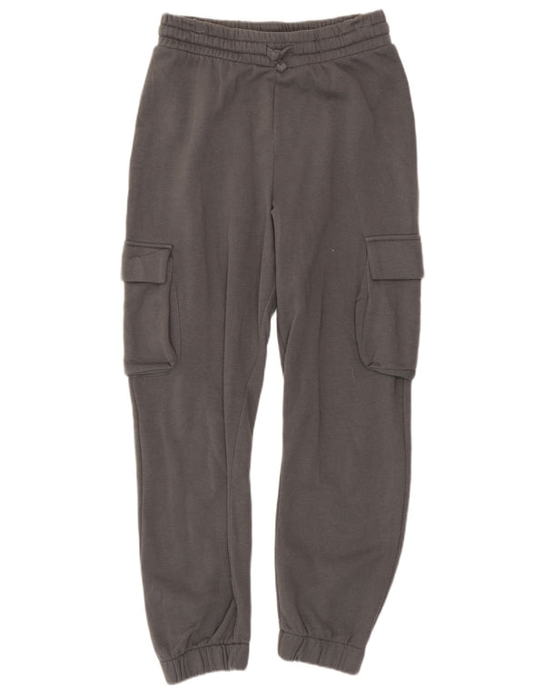Damskie spodnie dresowe Zara Cargo Joggers UK 8 Small, szara bawełna