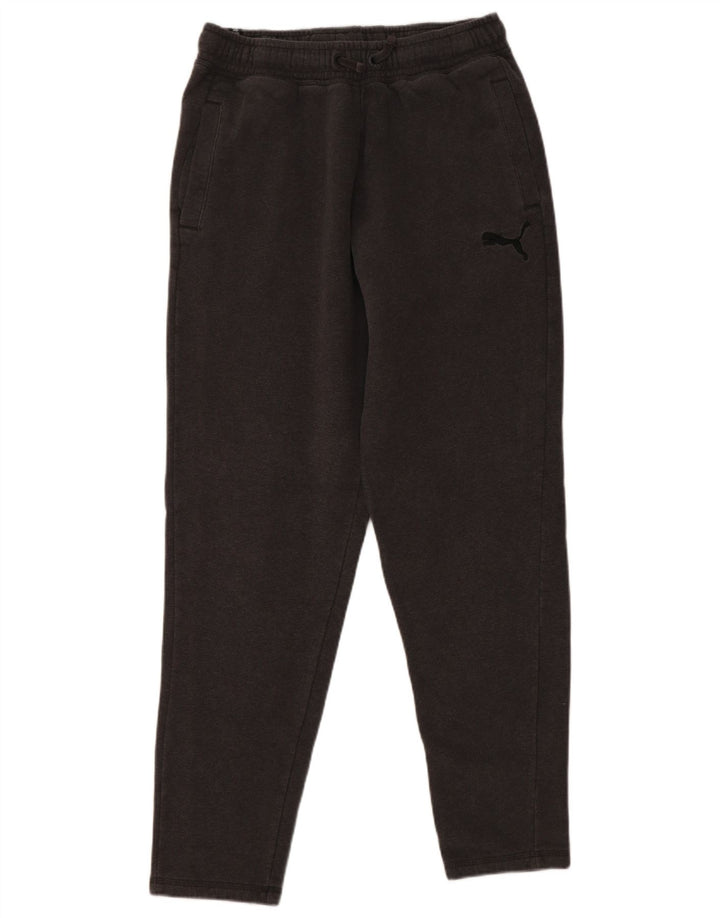 Męskie spodnie dresowe Puma Medium W32 L30 Szara bawełna
