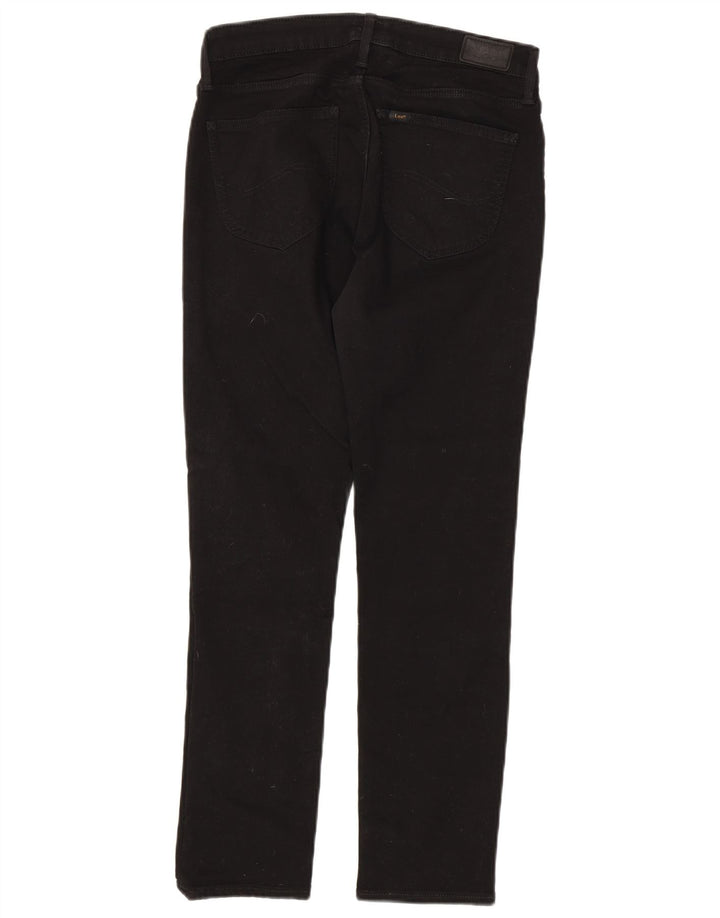 LEE Damskie jeansy Elly Slim W30 L28 Czarne bawełniane