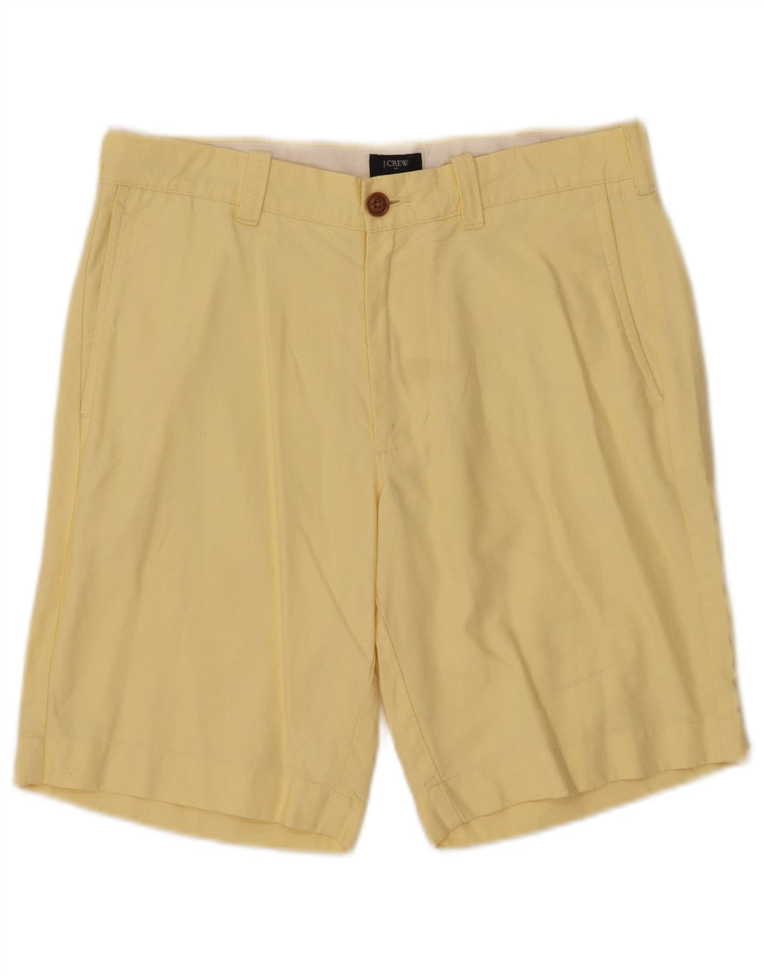 Męskie spodenki chino J. CREW W30, średnia żółta bawełna
