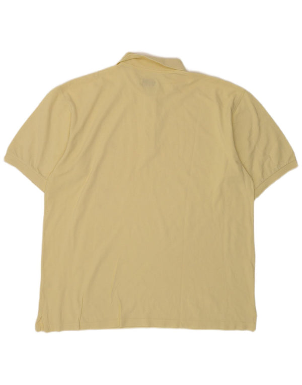Męska koszulka polo Invicta 2XL, żółta, bawełniana